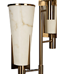 Торшер на три лампы с расцветкой под мрамор на матовом металлическом основании Elegant Classic Light варинант исполнения - 2 | Loft Concept в Нижнем Новгороде