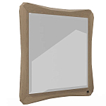Зеркало квадратное c деревянной рамой из массива дуба Tasteful Furniture варинант исполнения - 1 | Loft Concept в Нижнем Новгороде