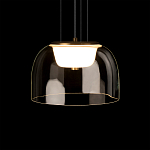 Подвесной светильник с куполообразным прозрачным стеклянным плафоном Grada Light варинант исполнения - 4 | Loft Concept в Нижнем Новгороде