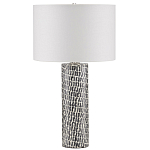 Настольная лампа с узором вдоль колоннообразного основания Scenic Surface варинант исполнения - 3 | Loft Concept в Нижнем Новгороде