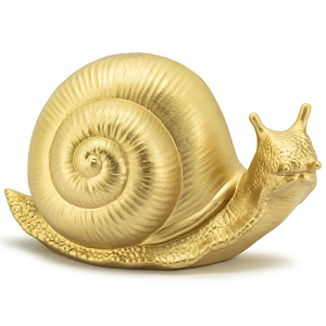 Статуэтка Abhika Snail Bisc. Gold