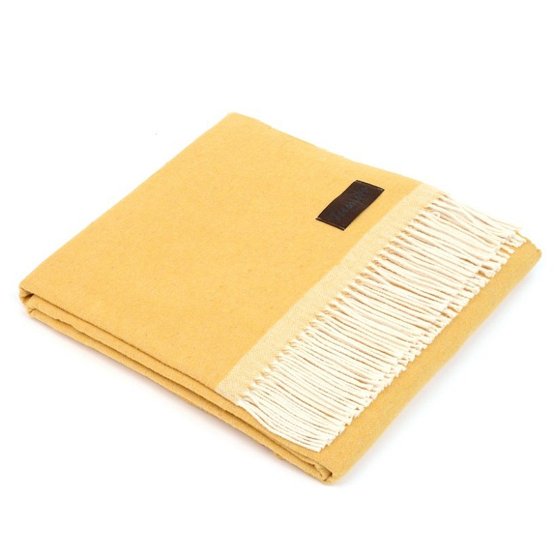 Плед SARA 7000 Marzotto Желтый в Нижнем Новгороде | Loft Concept 