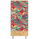 Шкаф с принтом Dominoes варинант исполнения - 2 | Loft Concept в Нижнем Новгороде