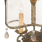 Бра настенное с цветочным мотивом Aged Luxury варинант исполнения - 1 | Loft Concept в Нижнем Новгороде