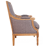 Кресло William Classical Armchair grey flax варинант исполнения - 1 | Loft Concept в Нижнем Новгороде