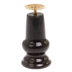 Подсвечник из натурального камня змеевик чёрного цвета Stone Candlestick варинант исполнения - 2 | Loft Concept в Нижнем Новгороде