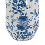 Ваза фарфоровая с узким горлышком и синими цветочными мотивами Independence варинант исполнения - 3 | Loft Concept в Нижнем Новгороде