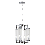 Люстра 4-мя прозрачными цилиндрическими плафонами Jeanette варинант исполнения - 3 | Loft Concept в Нижнем Новгороде