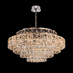 Люстра хрустальная в неоклассическом стиле на серебристом каркасе Majesty варинант исполнения - 5 | Loft Concept в Нижнем Новгороде