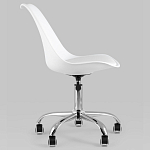 Офисный стул на металлическом основании EGGERY White варинант исполнения - 3 | Loft Concept в Нижнем Новгороде