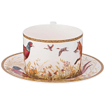 Чайная пара из фарфора 300 мл Hunting Porcelain Collection варинант исполнения - 2 | Loft Concept в Нижнем Новгороде