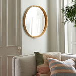 Зеркало круглое в раме из ротанга Wickerwork варинант исполнения - 6 | Loft Concept в Нижнем Новгороде