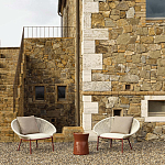 Дизайнерское уличное кресло с веревочной спинкой PETALO Armchair варинант исполнения - 5 | Loft Concept в Нижнем Новгороде