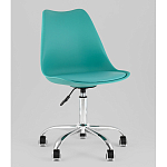 Офисный стул на металлическом основании EGGERY Blue пластик варинант исполнения - 1 | Loft Concept в Нижнем Новгороде