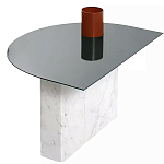 Дизайнерский журнальный стол с рельефным основанием Dutynor варинант исполнения - 2 | Loft Concept в Нижнем Новгороде