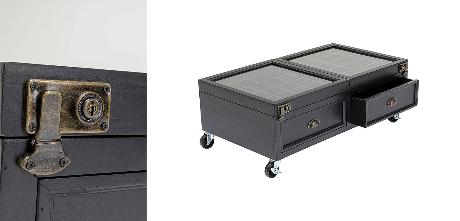 Кофейный стол Black Storage Space - Loft-Concept в Нижнем Новгороде