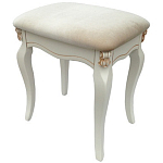 Пуф из массива дерева с велюровой обивкой Pascal French Seating варинант исполнения - 1 | Loft Concept в Нижнем Новгороде