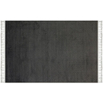 Ковер из полиэстера Black and white continent варинант исполнения - 1 | Loft Concept в Нижнем Новгороде