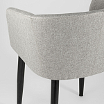 Мягкое кресло на металлических ножках Shaggy Grey варинант исполнения - 7 | Loft Concept в Нижнем Новгороде