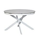 Стол обеденный раскладной круглый White Ceramic Table варинант исполнения - 2 | Loft Concept в Нижнем Новгороде