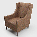 Мебельная ткань Шенилл терракотовый цвет 142 см T4-58 варинант исполнения - 5 | Loft Concept в Нижнем Новгороде