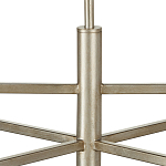 Люстра с 6-ю белыми матовыми плафонами из стекла в форме цилиндра Longitude варинант исполнения - 2 | Loft Concept в Нижнем Новгороде