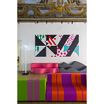 Дизайнерское кресло зеленое Poltronova Sofo Verosa Green Pink Armchair варинант исполнения - 17 | Loft Concept в Нижнем Новгороде