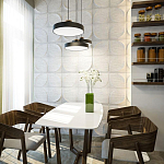 Гипсовая 3D панель с принтографией PM-20 варинант исполнения - 3 | Loft Concept в Нижнем Новгороде