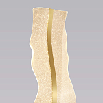 Торшер с изогнутым каркасом Golden Wave варинант исполнения - 3 | Loft Concept в Нижнем Новгороде