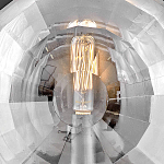 Бра округлой формы с многогранным стеклянным плафоном Hinkley варинант исполнения - 5 | Loft Concept в Нижнем Новгороде