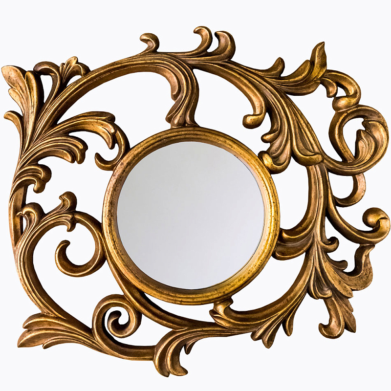 Зеркало настенное с рамой цвета античная бронза Classic Ornament Mirror Античная Бронза Зеркало в Нижнем Новгороде | Loft Concept 