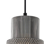 Подвесной светильник со стеклянным рифленым плафоном цилиндрической формы Eliara 13 варинант исполнения - 12 | Loft Concept в Нижнем Новгороде