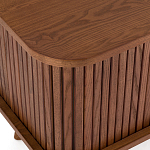 ТВ-тумба с двумя раздвижными дверцами Toinette Brown TV Stand варинант исполнения - 4 | Loft Concept в Нижнем Новгороде