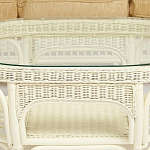 Комплект уличной мебели из ротанга Clara белый варинант исполнения - 13 | Loft Concept в Нижнем Новгороде