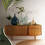 Ваза-бутыль из стекла TRANSPARENT FORMS 56 варинант исполнения - 12 | Loft Concept в Нижнем Новгороде