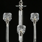 Люстра с 8-ю лампами и гранеными стеклянными плафонами Prism Gala варинант исполнения - 9 | Loft Concept в Нижнем Новгороде