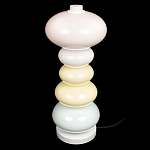 Настольная лампа из стеклянных сфер в пастельных тонах Высота 48 см Pastel Lunaria варинант исполнения - 3 | Loft Concept в Нижнем Новгороде