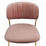 Стул Singer Chair без подлокотников Розовый Велюр варинант исполнения - 5 | Loft Concept в Нижнем Новгороде