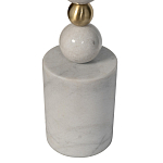 Торшер мраморный с белым абажуром Floor lamp Jewelry варинант исполнения - 2 | Loft Concept в Нижнем Новгороде