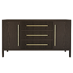 Буфет Primo с тремя ящиками и двумя фасадами Темный орех варинант исполнения - 9 | Loft Concept в Нижнем Новгороде