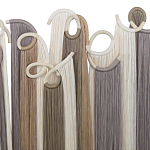 Настенный декор с бахромой белого и бежевого цвета Abstraction I варинант исполнения - 1 | Loft Concept в Нижнем Новгороде