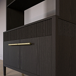 Стеллаж Primo с ящиками Темный орех варинант исполнения - 4 | Loft Concept в Нижнем Новгороде