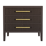 Тумба Primo  с тремя ящиками шпон темный орех варинант исполнения - 1 | Loft Concept в Нижнем Новгороде