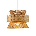 Подвесной светильник с абажуром из натуральных материалов Light Inside the Cell варинант исполнения - 1 | Loft Concept в Нижнем Новгороде