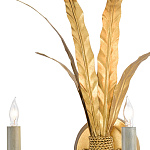 Бра с каркасом в виде пучка золотых перьев Bunch of Feathers варинант исполнения - 1 | Loft Concept в Нижнем Новгороде