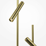 Напольный торшер светодионый золотой Lumen Duo варинант исполнения - 3 | Loft Concept в Нижнем Новгороде