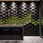 Гипсовая 3D панель с принтографией PM-30 варинант исполнения - 1 | Loft Concept в Нижнем Новгороде