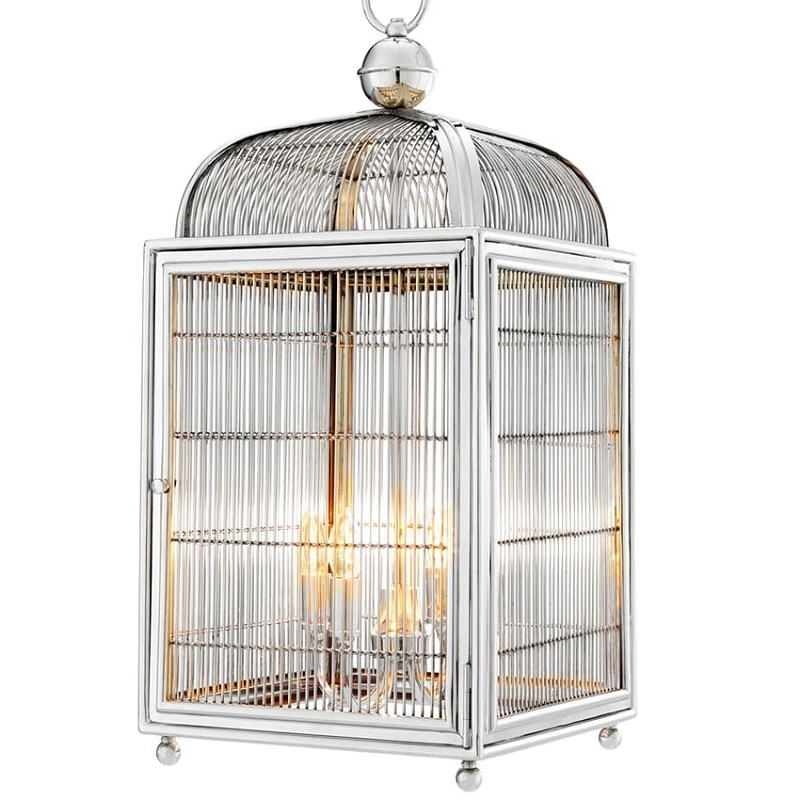 Люстра Lantern Falcon Nickel Никель в Нижнем Новгороде | Loft Concept 