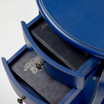 Синяя тумба на фигурных ножках Shelby варинант исполнения - 7 | Loft Concept в Нижнем Новгороде