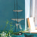 Обои ручная роспись Nantucket Crossing Brandt colourway on scenic paper варинант исполнения - 5 | Loft Concept в Нижнем Новгороде